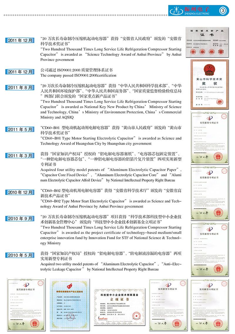 公司資質(zhì)、榮譽